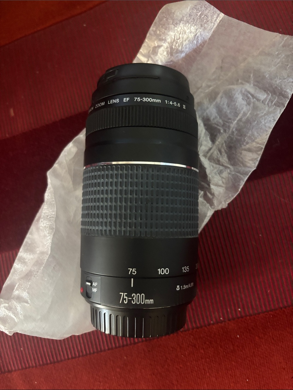Canon Black 75-300mm Zoom Lens (Boxed Image) - Picture 8 of 10